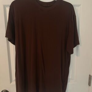 SKIMS Brown BOYFRIEND T-Shirt